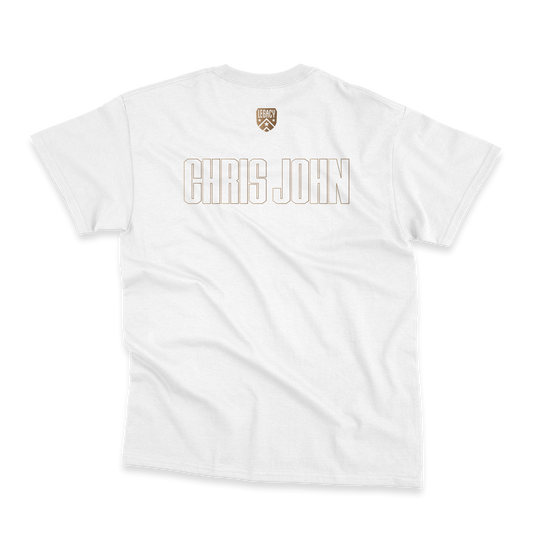 Chris John Heavyweight T-shirts [Champions] - White Back