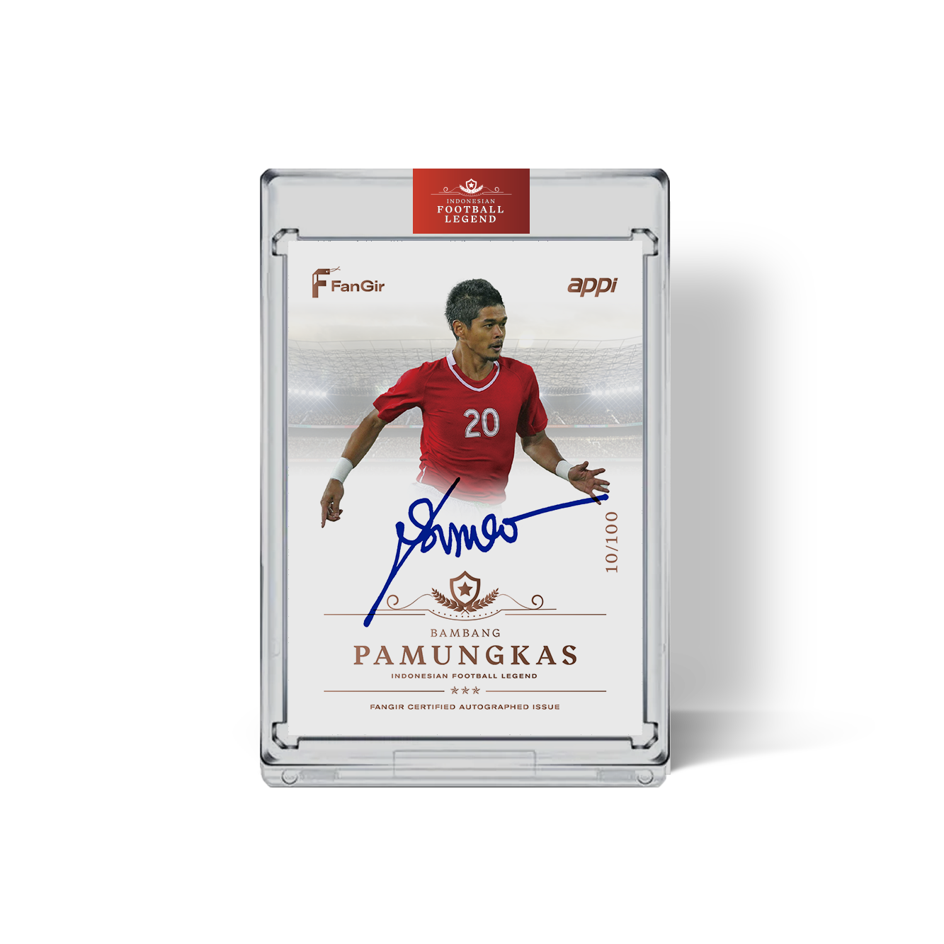 Trading Card Kartu Legenda Timnas Bambang Pamungkas