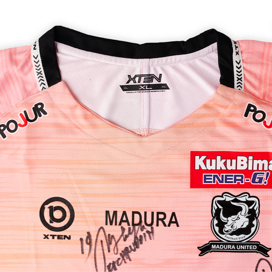 Madura United FC – Autographed Jersey BRI Liga 1 2021/2022 (ALTERNATE)