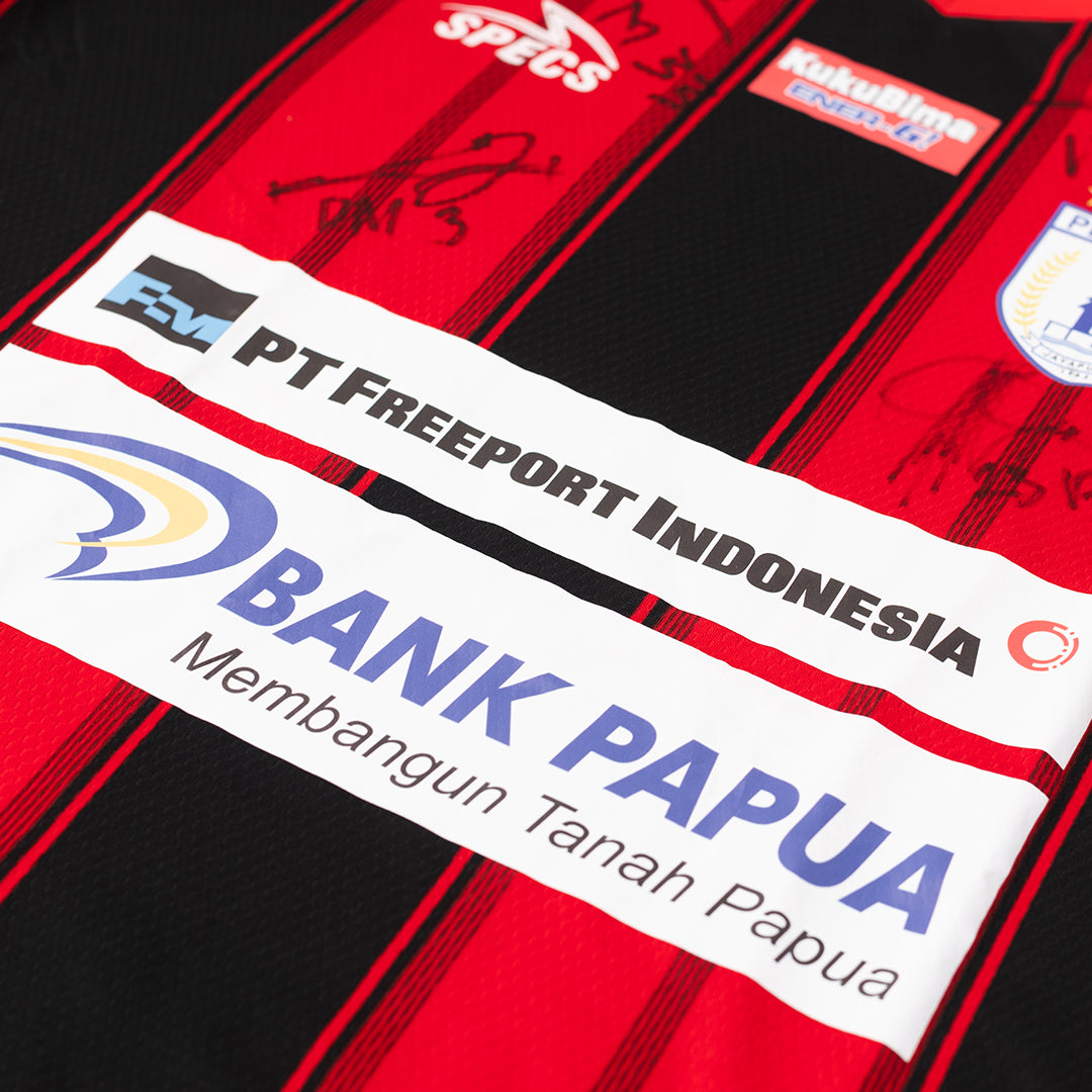 Persipura Jayapura - Autographed Jersey BRI Liga 1 2021/2022 (HOME)