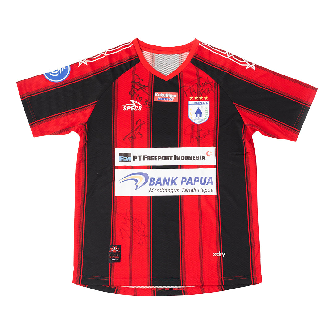 Persipura Jayapura - Autographed Jersey BRI Liga 1 2021/2022 (HOME)