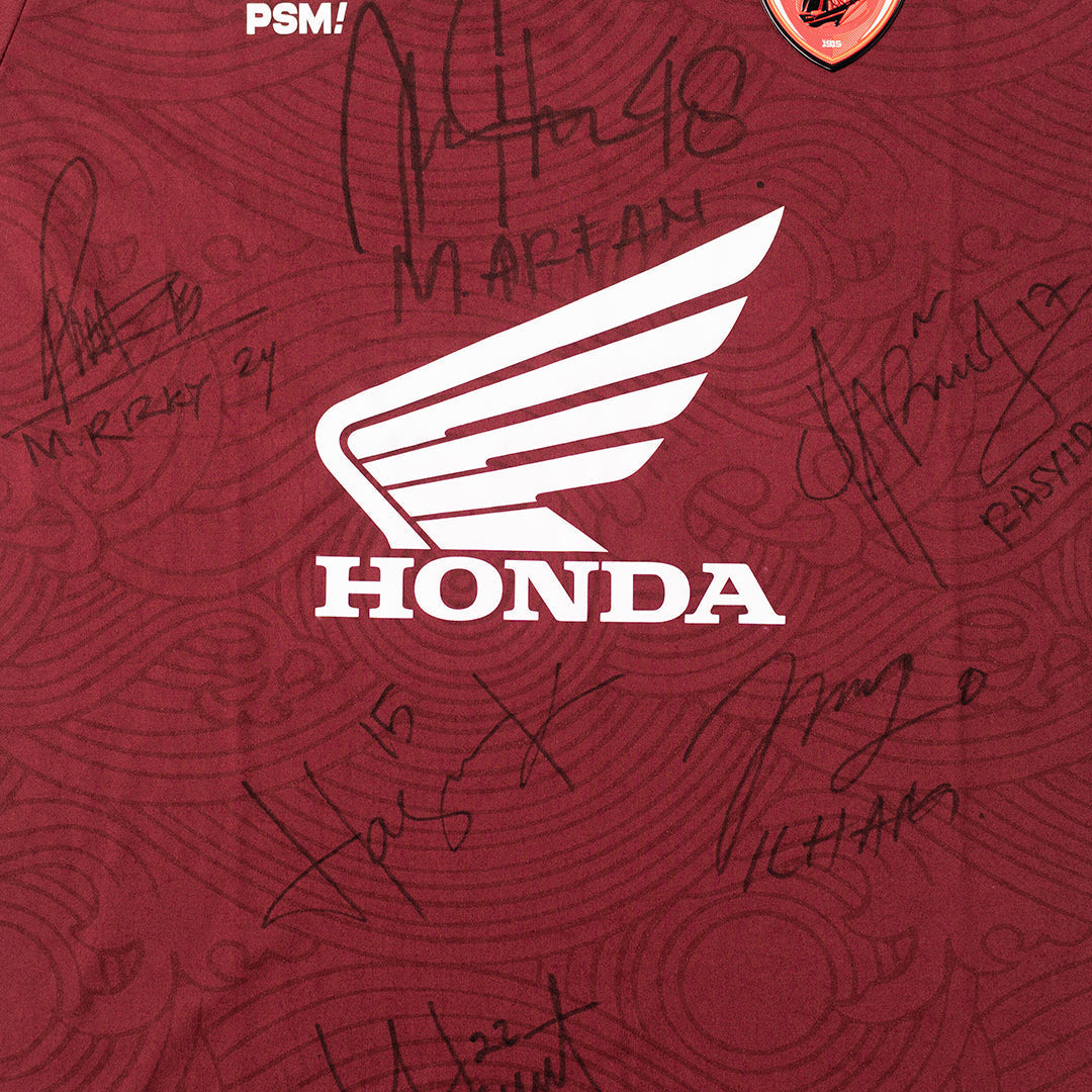 PSM Makassar – Autographed Jersey BRI Liga 1 2021/2022 (HOME)